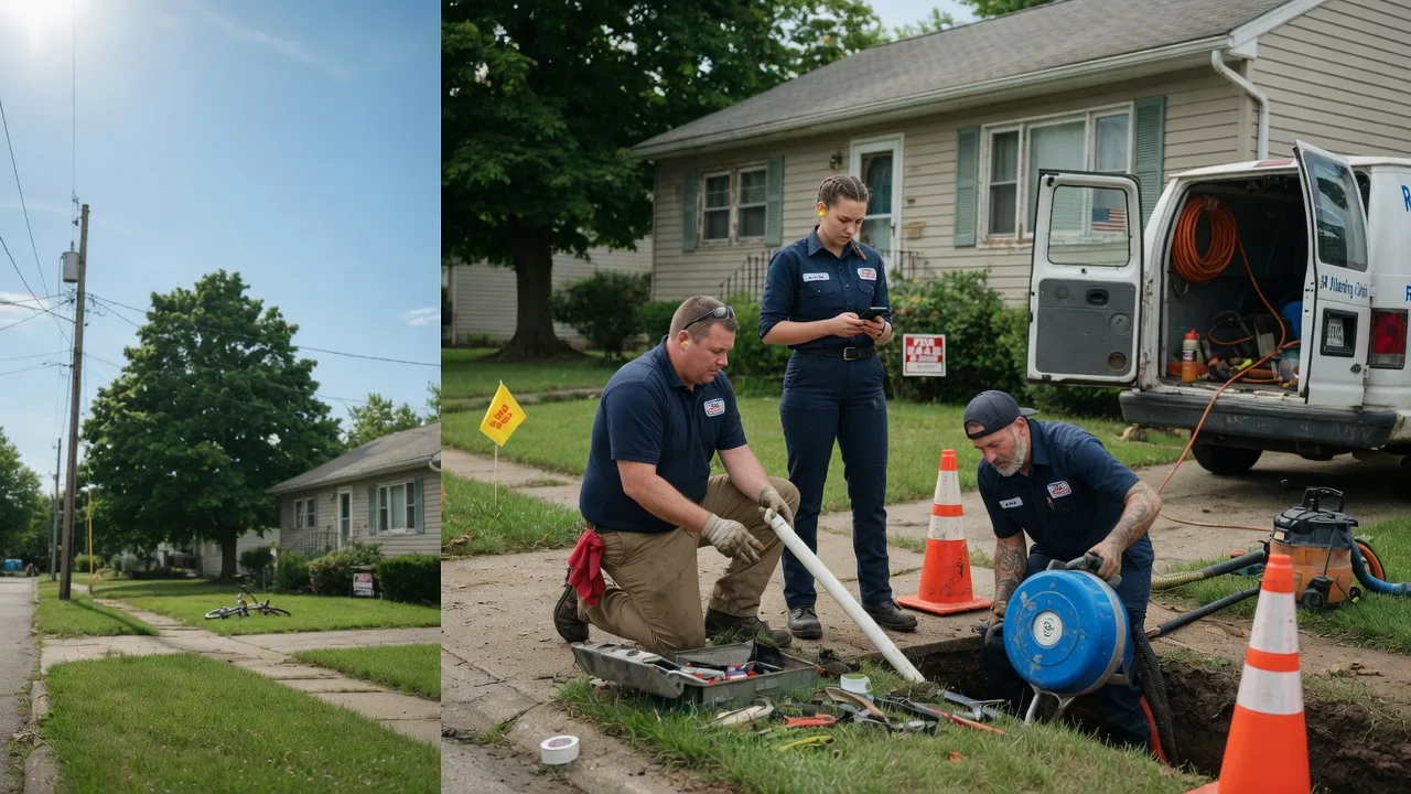 Sewer Line Repair in Albers, IL near me